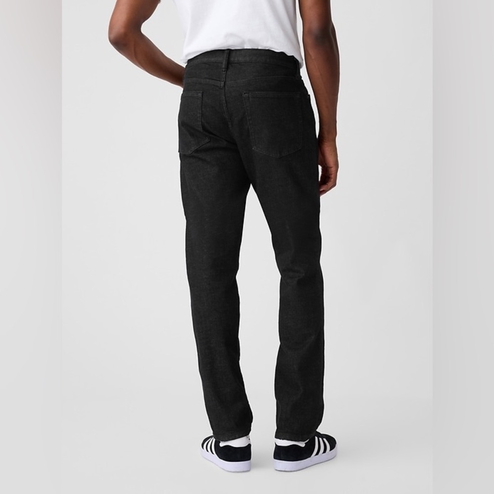 New GAP Men’s Denim GapFlex Straight Leg Jeans~ Black 33x32 - Picture 9 of 12
